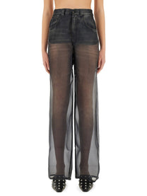 Haikure Women's Pantalone Winona in Organza Black