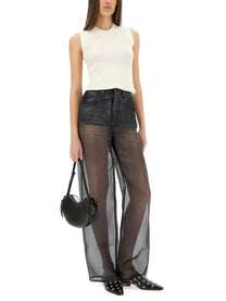 Haikure Women's Pantalone Winona in Organza Black