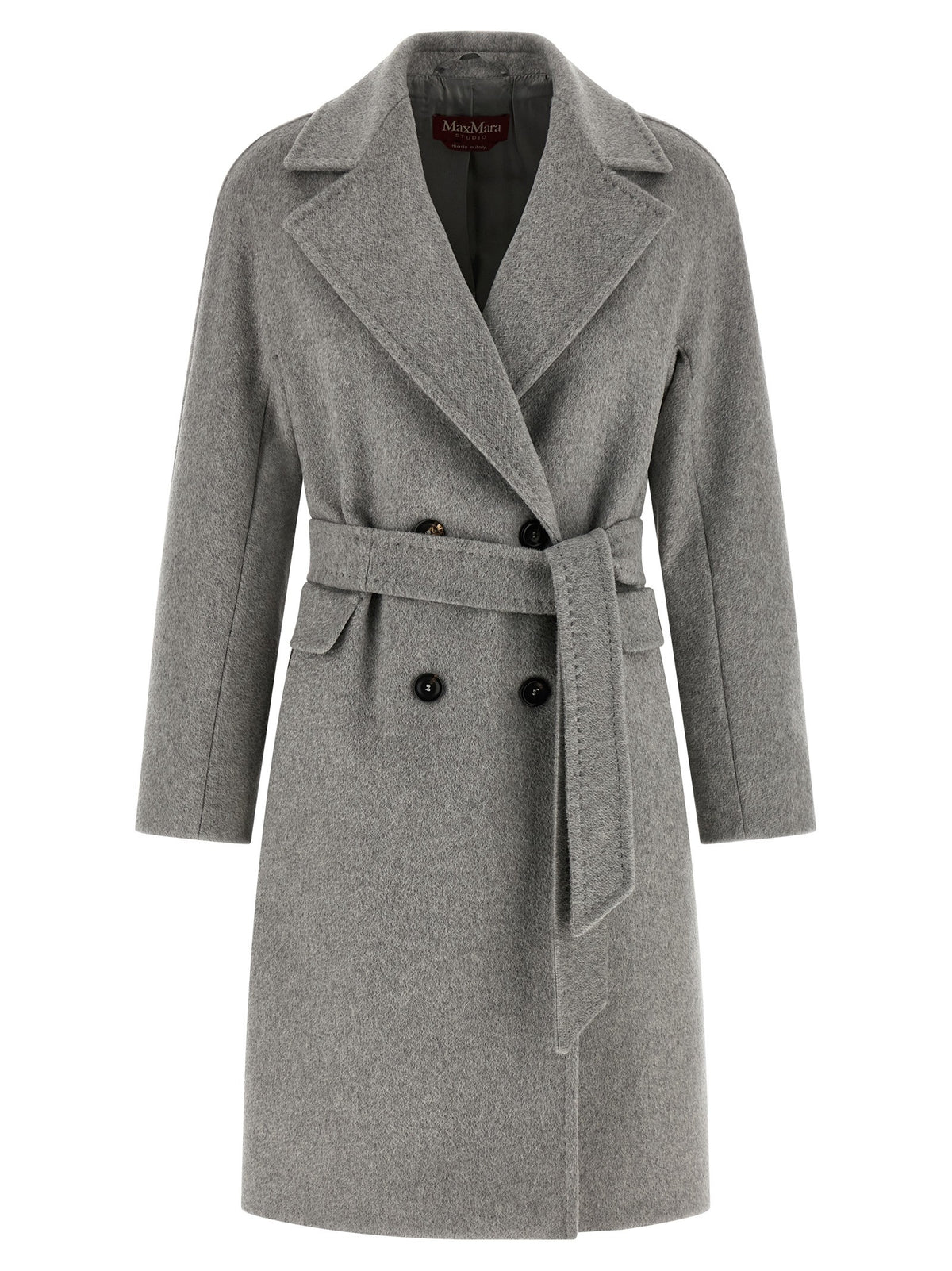 Max Mara Studio Panteon Coat Grey