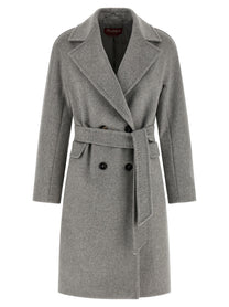 Max Mara Studio Panteon Coat Grey
