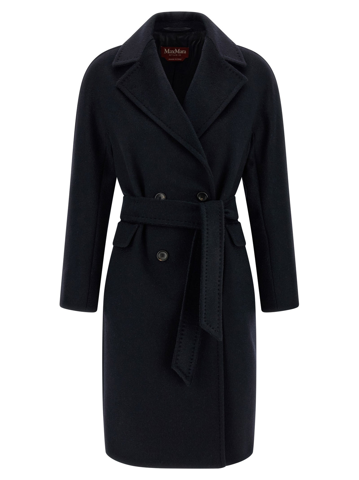 Max Mara Studio Panteon Coat Blue