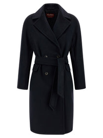 Max Mara Studio Panteon Coat Blue