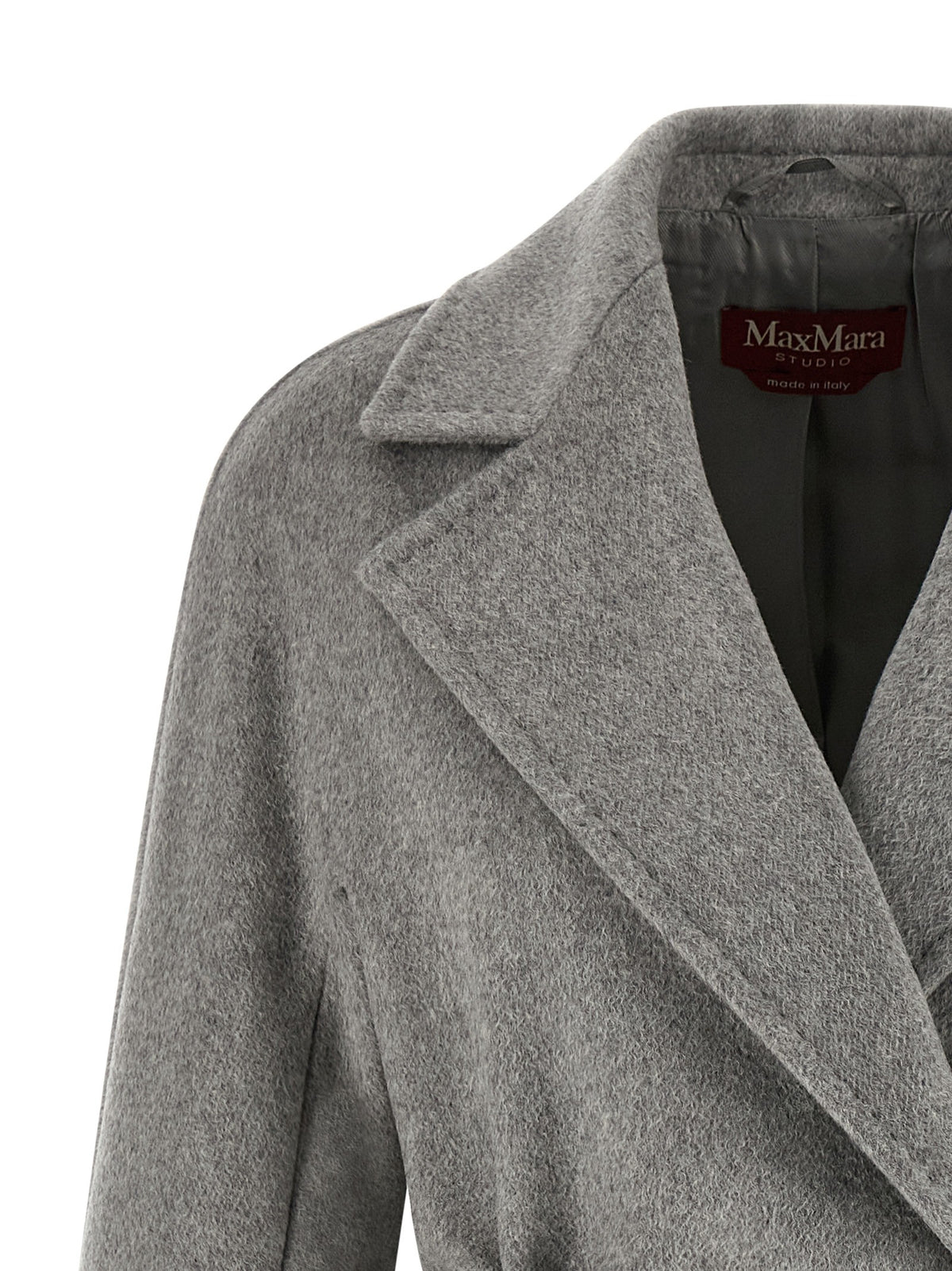 Max Mara Studio Panteon Coat Grey