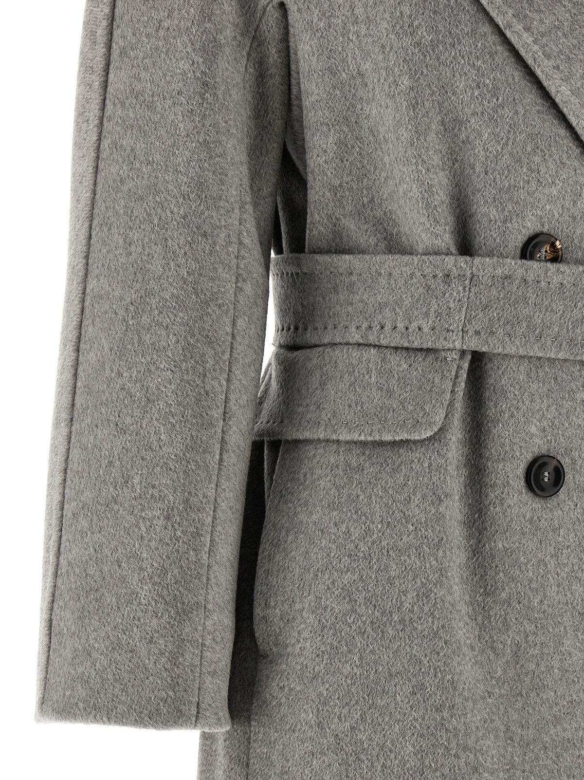 Max Mara Studio Panteon Coat Grey