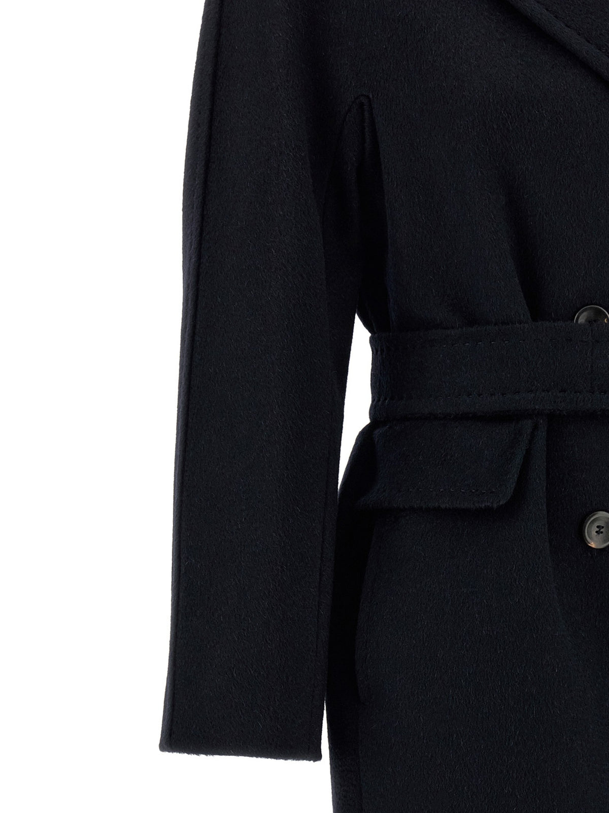 Max Mara Studio Panteon Coat Blue