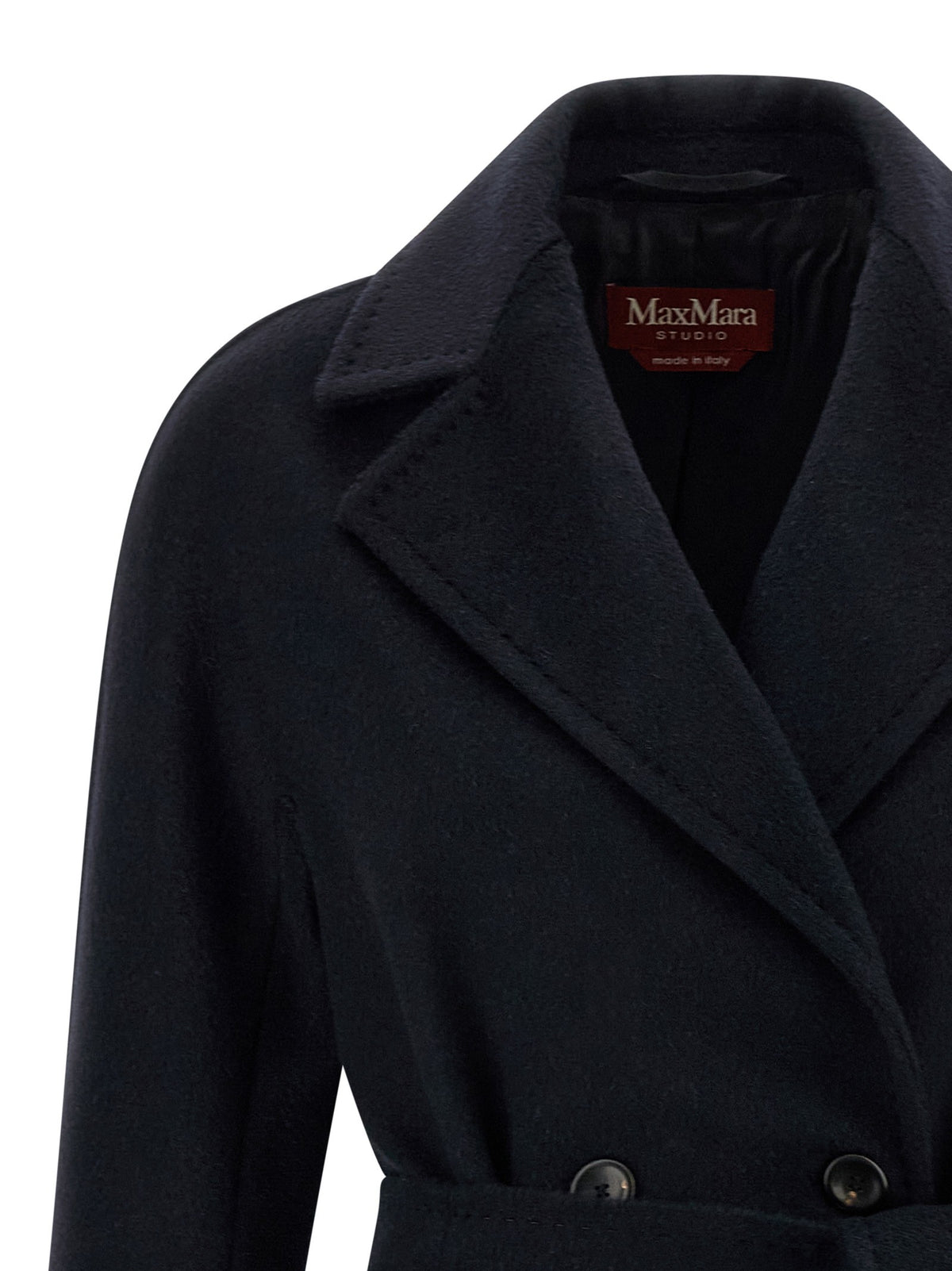 Max Mara Studio Panteon Coat Blue