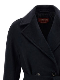 Max Mara Studio Panteon Coat Blue