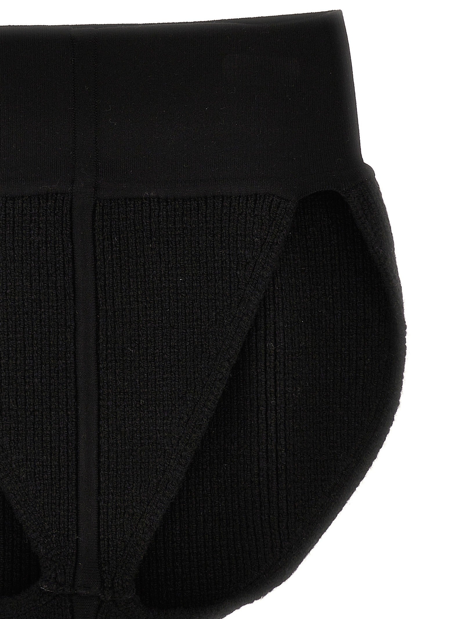 Rick Owens Panties in Cachemire Blend Black
