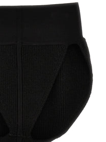 Rick Owens Panties in Cachemire Blend Black