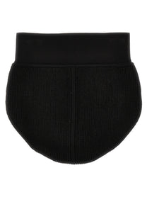 Rick Owens Panties in Cachemire Blend Black