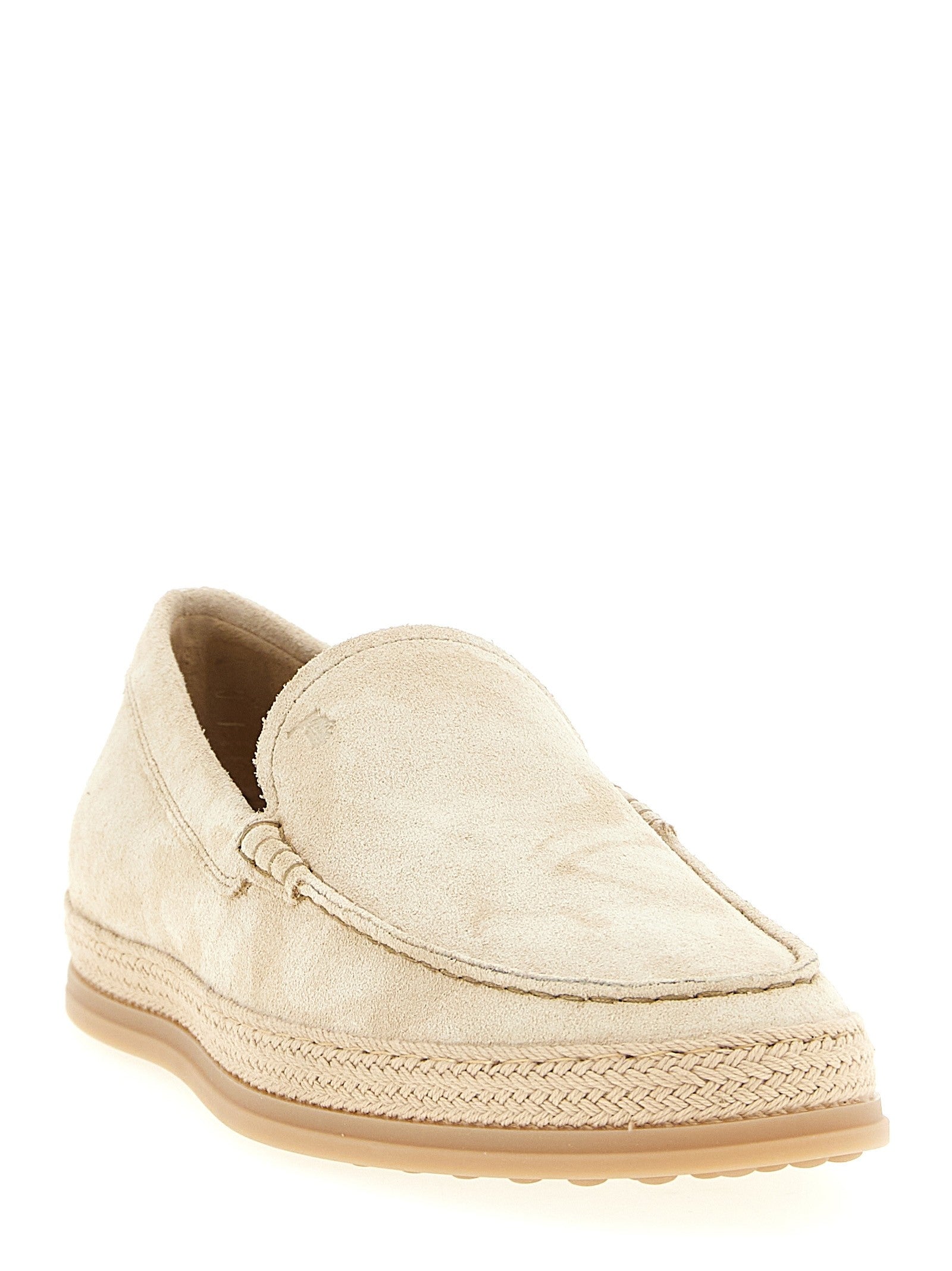 Tod's Pantofola Loafers Beige