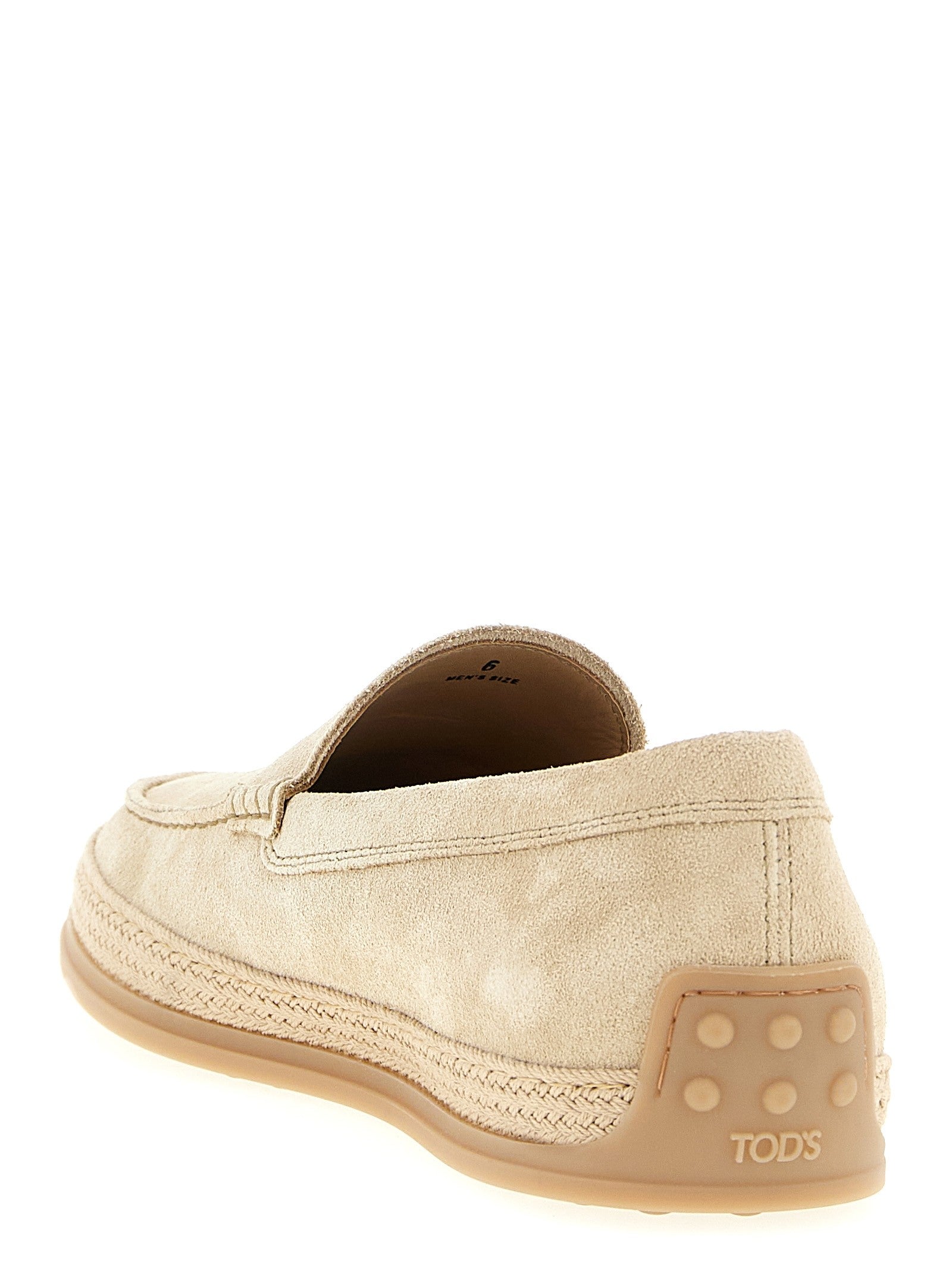 Tod's Pantofola Loafers Beige