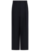 S MAX MARA Women's Tela Wool Pantolone Blue