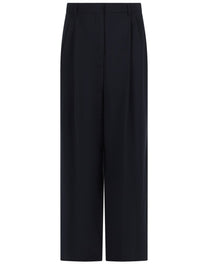 S MAX MARA Women's Tela Wool Pantolone Blue