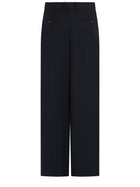 S MAX MARA Women's Tela Wool Pantolone Blue