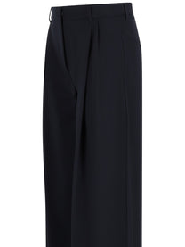 S MAX MARA Women's Tela Wool Pantolone Blue