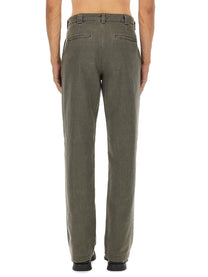 Aspesi Men's Pants Adrien Grey Aspesi