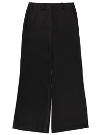 Theory Women's Pants Fluid Black