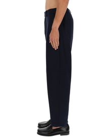 Boss Men's Pants Formal Blue