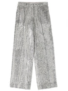 Stella McCartney Women's Pants in Fil Coupé Silver