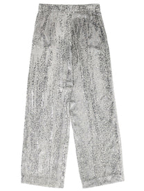 Stella McCartney Women's Pants in Fil Coupé Silver