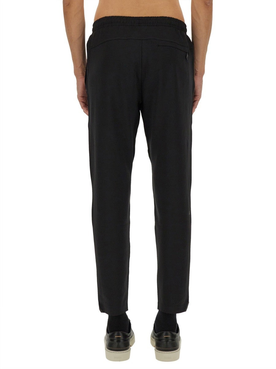 Boss Men's Pants in Technical Fabric Black