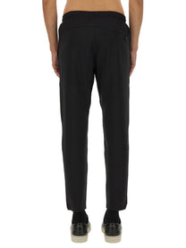 Boss Men's Pants in Technical Fabric Black