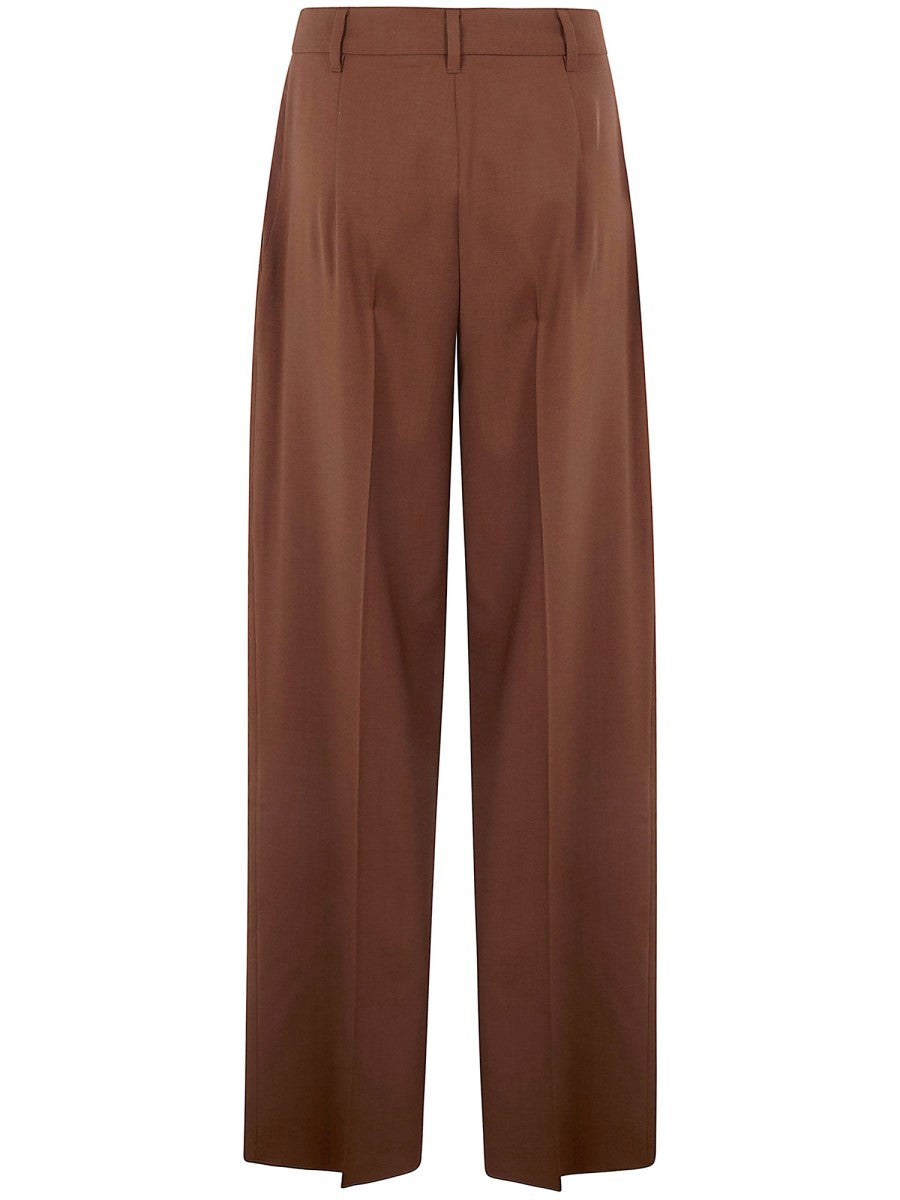 Max Mara Women's Pants Kiss Brown