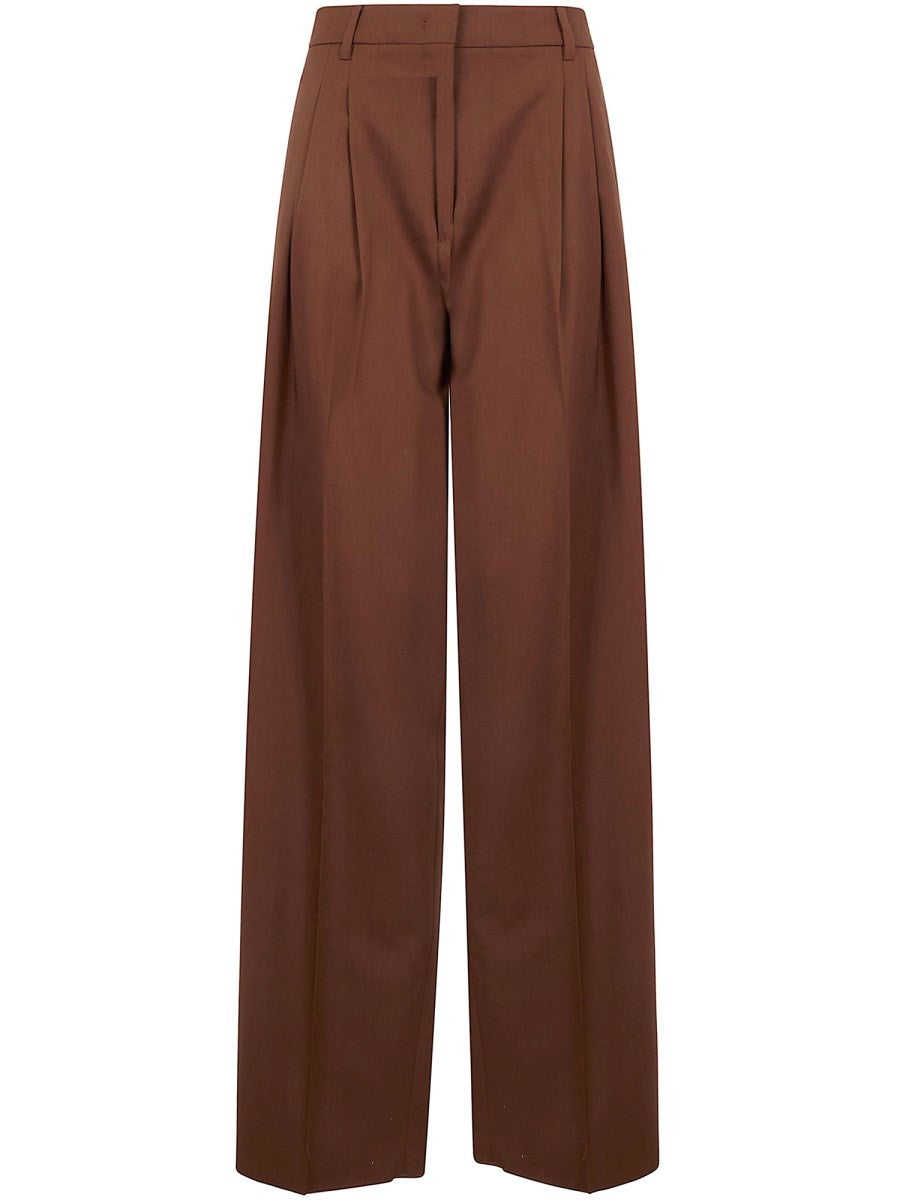 Max Mara Women's Pants Kiss Brown