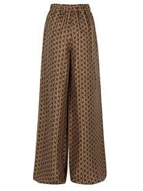 Max Mara Women's Pants Larino Brown