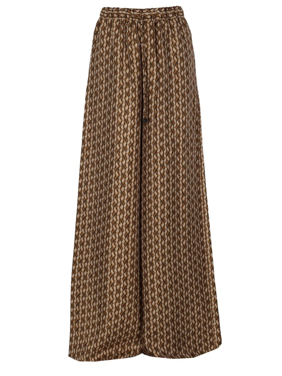 Max Mara Women's Pants Larino Brown