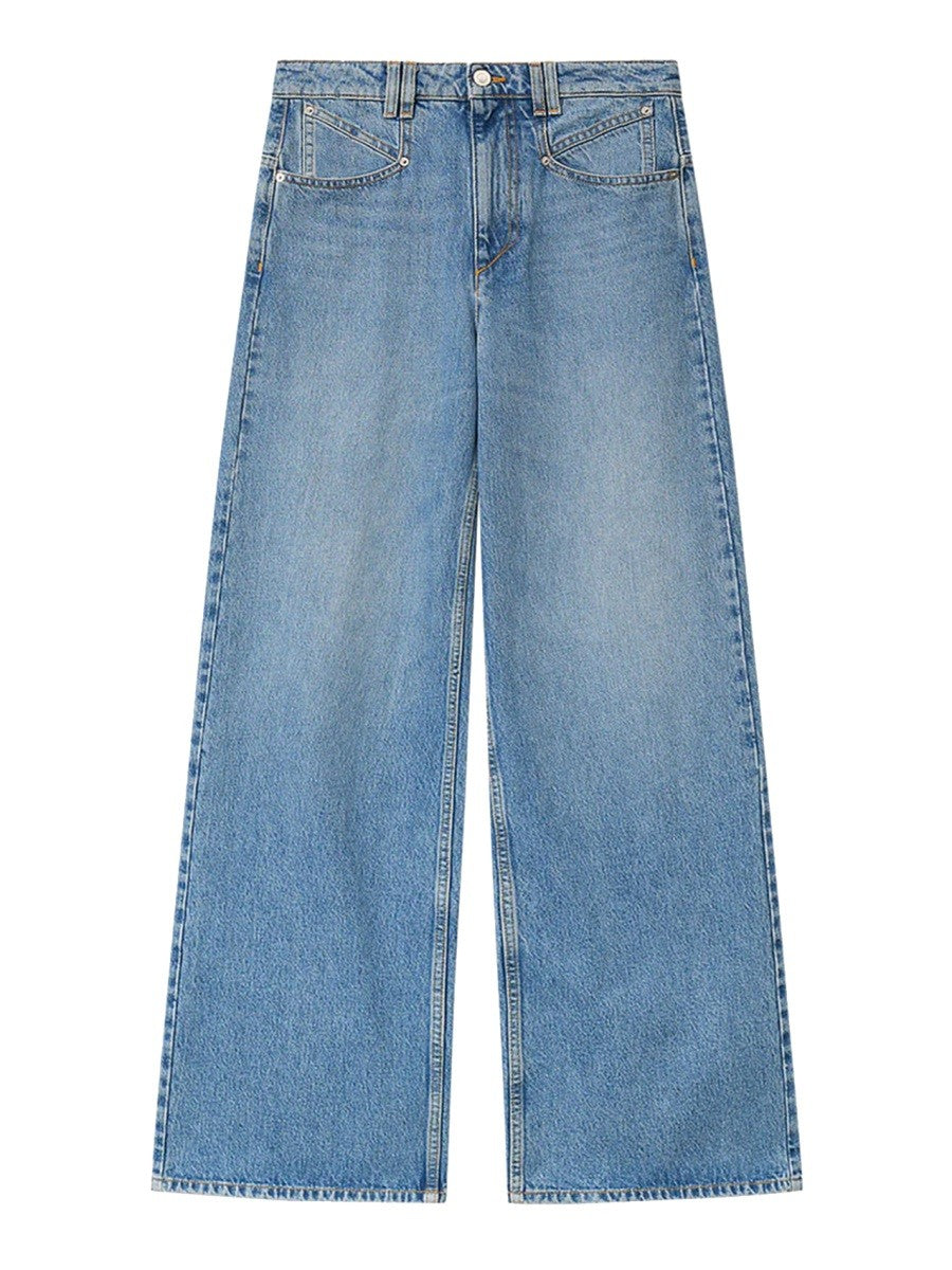 Isabel Marant Women's Pantalone Lemony Blue