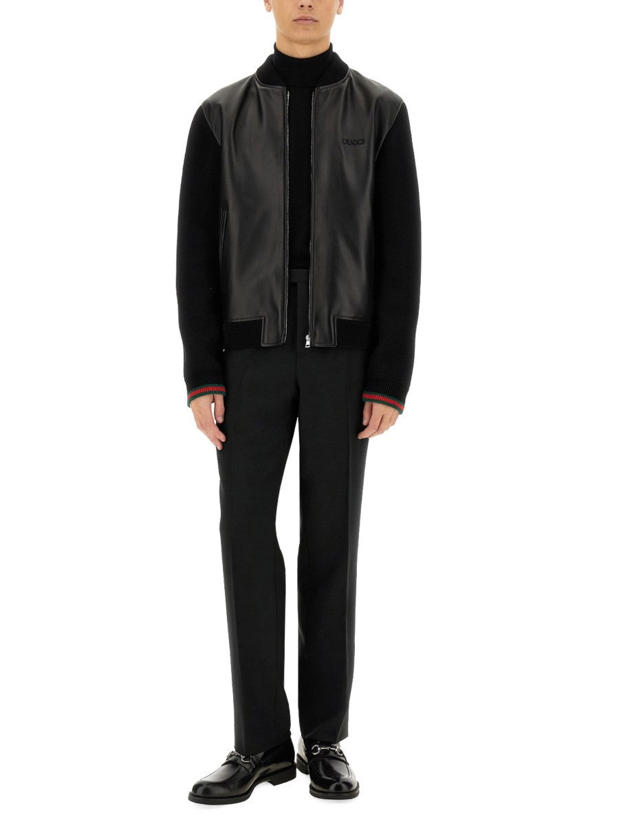 Gucci Men's Pants Mini Black, view 2