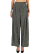 S MAX MARA Women's Pants Nice Grey