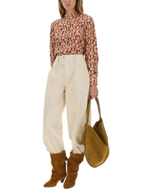 ISABEL MARANT Women's Pants Oumaya Pink