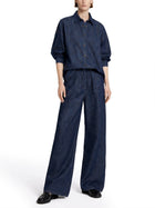 Dries Van Noten Women's Pants Pamplona Blue, view 2