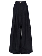 Dries Van Noten Women's Pants Pamplona Blue