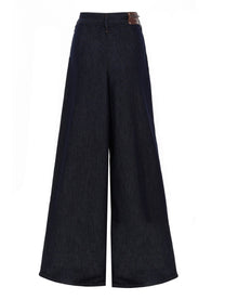 Dries Van Noten Women's Pants Pamplona Blue