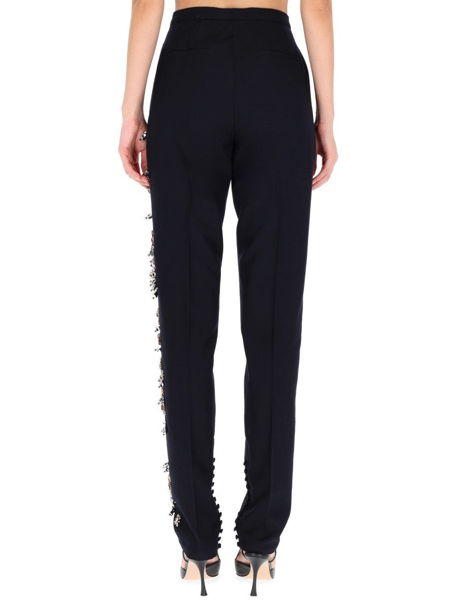 Dries Van Noten Women's Pants Pandoris Blue, view 4