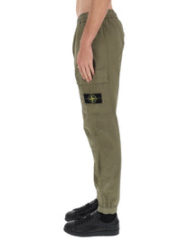 Stone Island Men's Pants Parachute Green