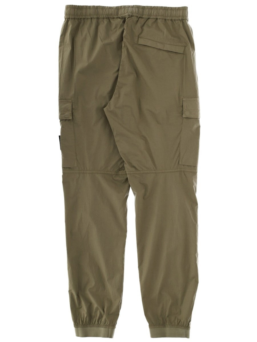 Stone Island Men's Pants Parachute Green