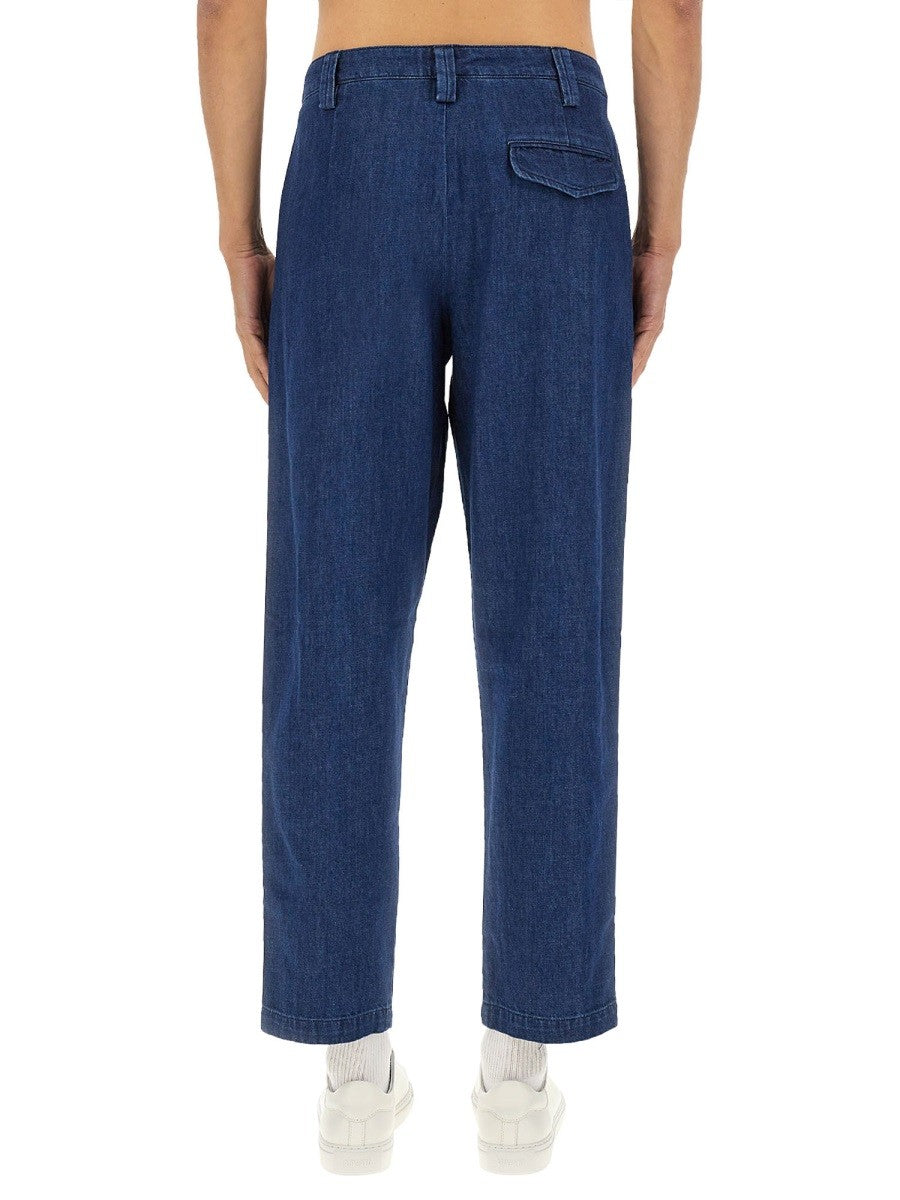 A.P.C Men's Pants Renato Blue