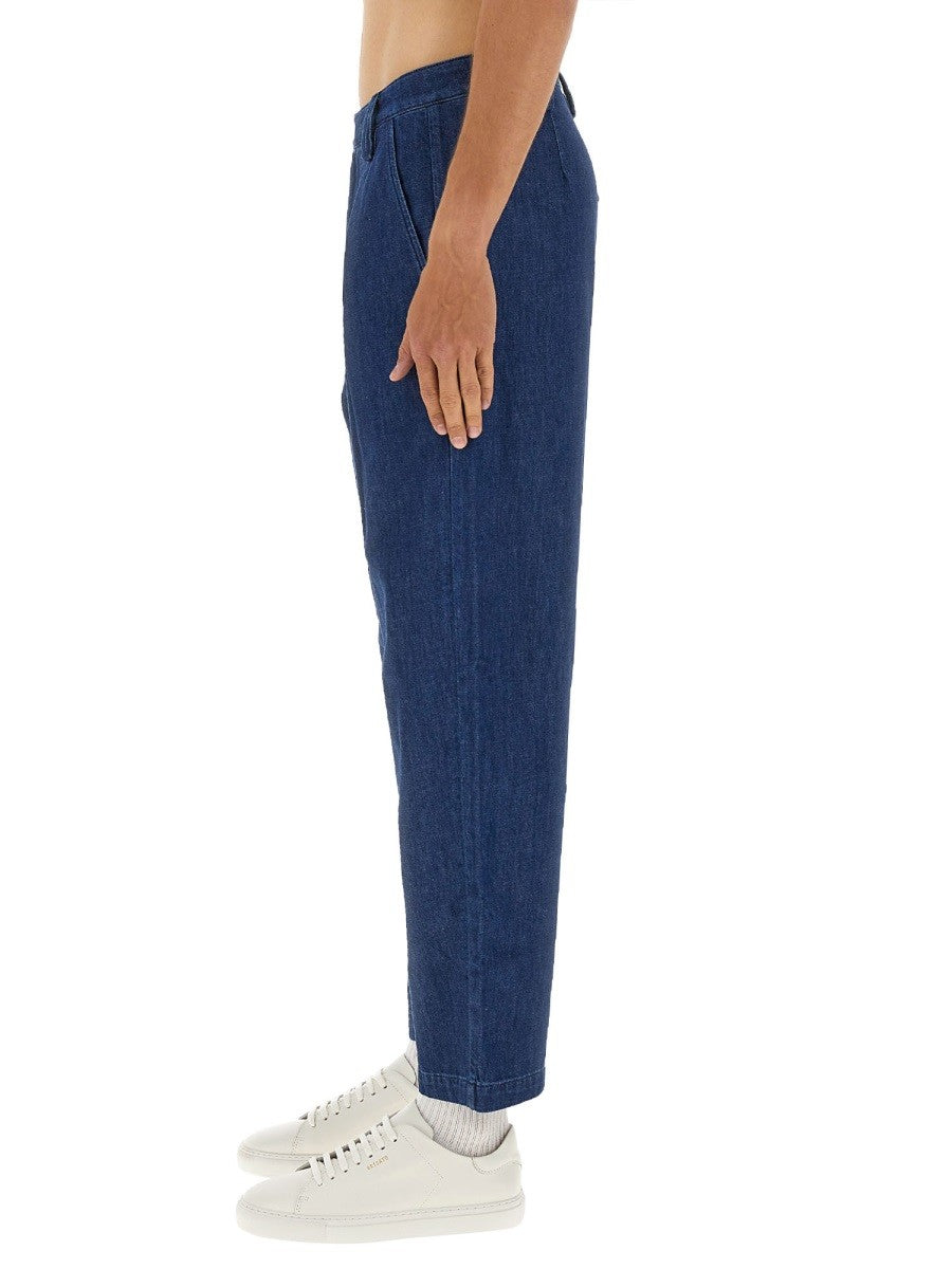 A.P.C Men's Pants Renato Blue