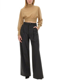 Sportmax Women's Pants Sail Black