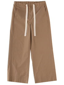 S MAX MARA Women's Pants Silver Brown