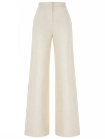 Max Mara Women's Pants Snapper White