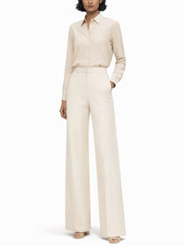 Max Mara Women's Pants Snapper White