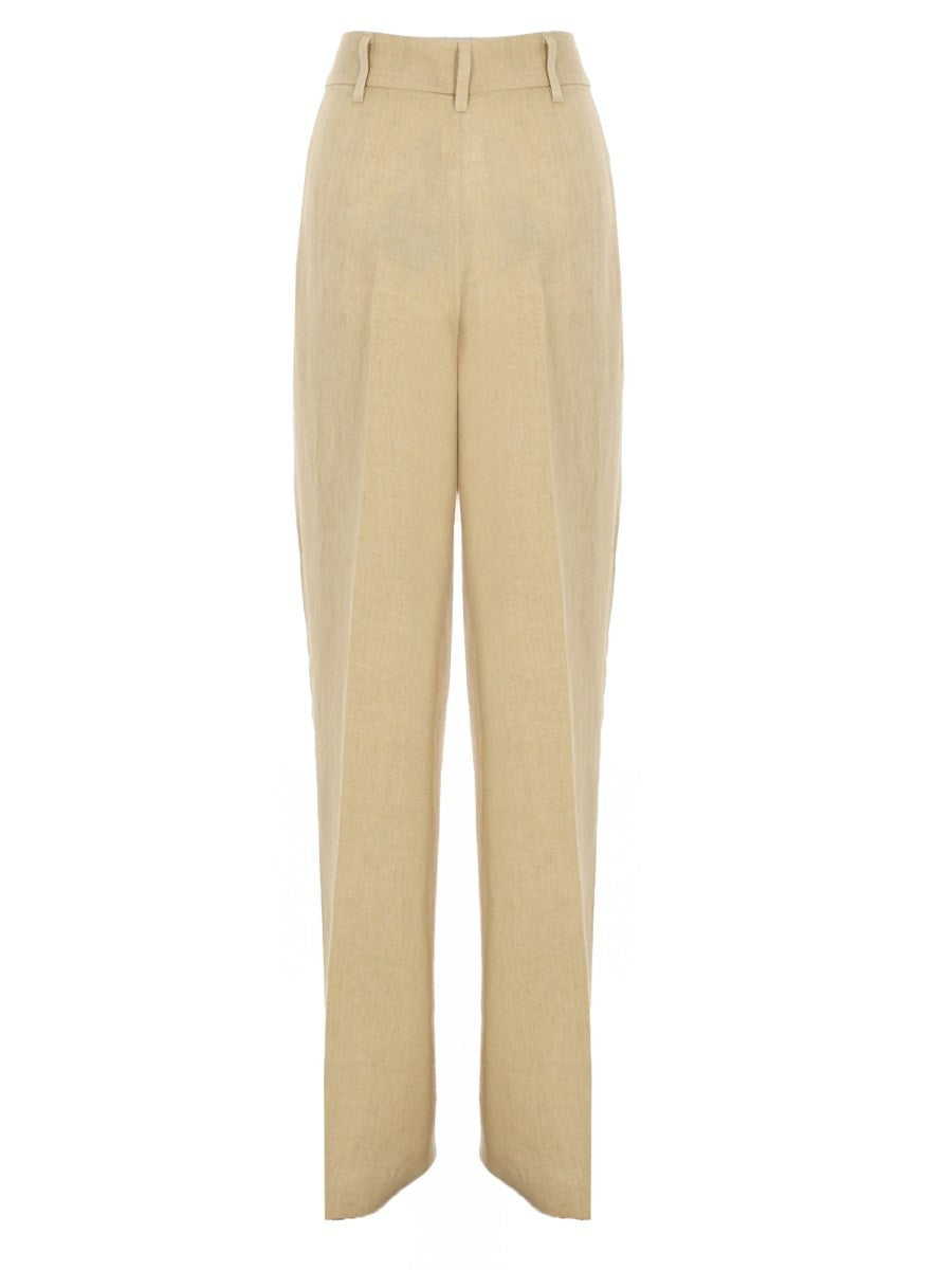 Max Mara Women's Pants Sumerian Beige