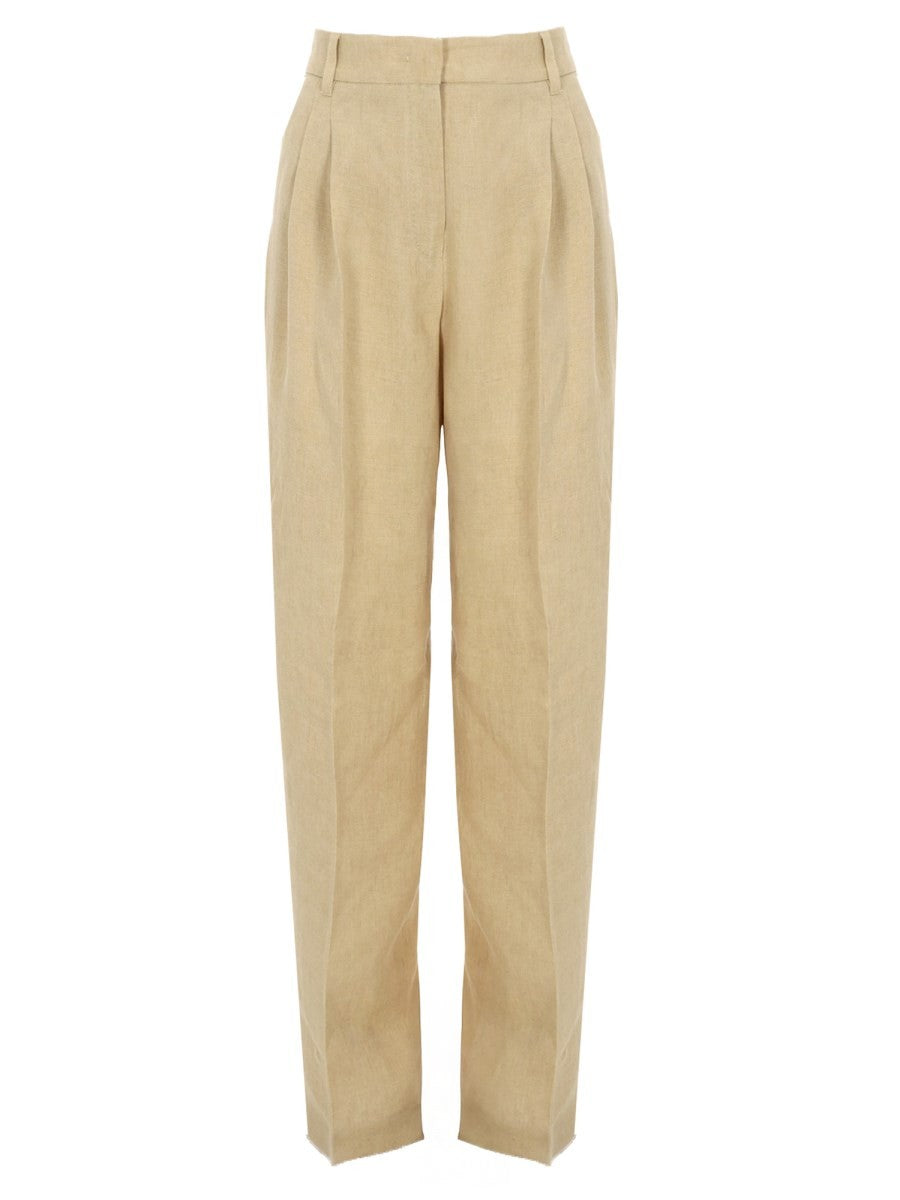 Max Mara Women's Pants Sumerian Beige
