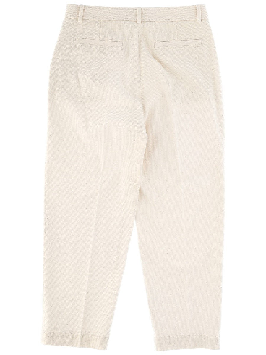 Boss Women's Pants Tecarino White
